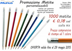 Munus Pubblicità Fermo - Promozione Matite - gadgets