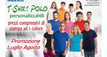 Promozione Polo e T-shirt Estate 2015