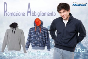 Abbigliamento personalizzato - felpe - Munus pubblicità - Fermo